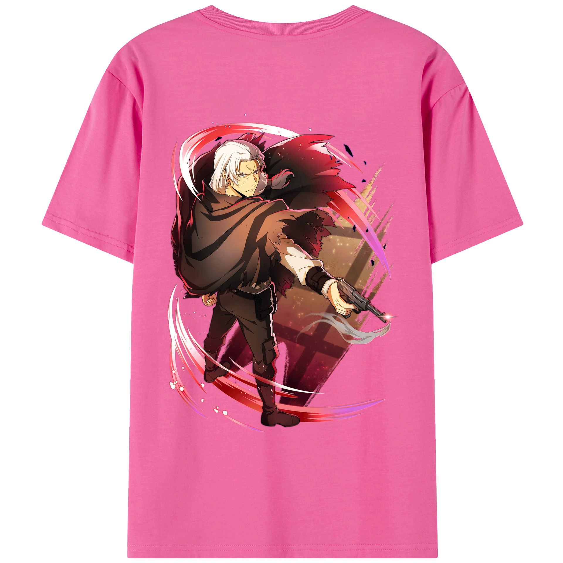 （画像用） 文豪ストレイドッグス Bungo Stray Dogs レディース半袖Tシャツ(バックプリント)